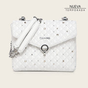 Bolso de hombro en piel genuina de ternera para dama Bolsos y Maletas 