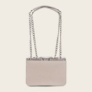 Crossbody en piel genuina de pitón Bolsos y Maletas 