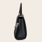 Bolso de mano en piel genuina de mantarraya para dama Bolsos y Maletas 