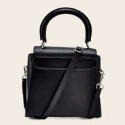 Bolso de mano en piel genuina de mantarraya para dama Bolsos y Maletas 