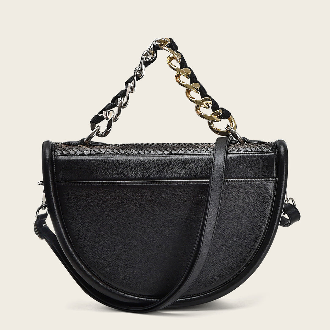 Bolso Crossbody en Piel Genuina de Pitón