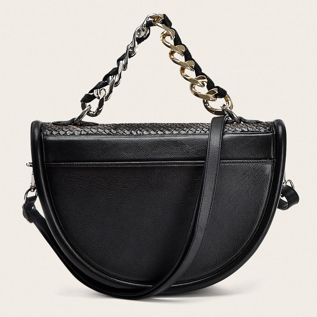 Bolso Crossbody en Piel Genuina de Pitón