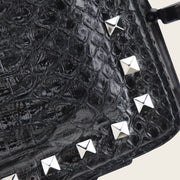 Bolso de mano en piel genuina de pitón para dama Bolsos y Maletas 