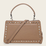 Bolso de mano en piel genuina de pitón para dama Bolsos y Maletas 