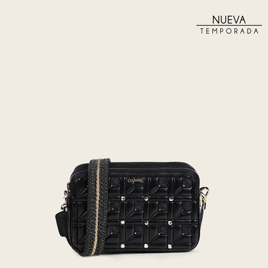 Crossbody en Piel Genuina de Mantarraya