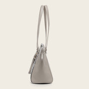 Bolso tote en piel genuina de pitón para dama Bolsos y Maletas 