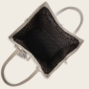 Bolso tote en piel genuina de pitón para dama Bolsos y Maletas 