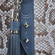 Tote en piel genuina de pitón para dama Bolsos y Maletas 