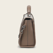 Bolso de mano en piel genuina para dama Bolsos y Maletas 