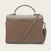 Bolso de mano en piel genuina para dama Bolsos y Maletas 