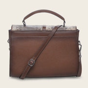 Bolso de mano en piel genuina de carunga Bolsos y Maletas 