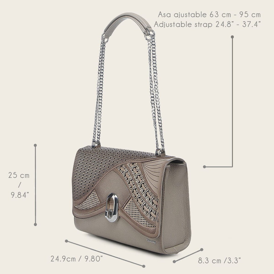 Bolso de hombro para dama en piel genuina Bolsos y Maletas 