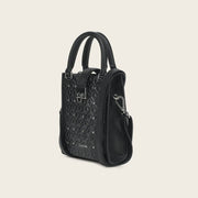 Tote mini en piel genuina de mantarraya para dama Bolsos y Maletas 