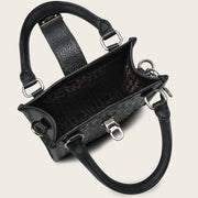 Tote mini en piel genuina de mantarraya para dama Bolsos y Maletas 