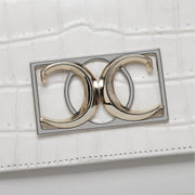 Bolso de mano en piel genuina de niloticus para dama Bolsos y Maletas 