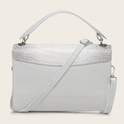 Bolso de mano en piel genuina de niloticus para dama Bolsos y Maletas 