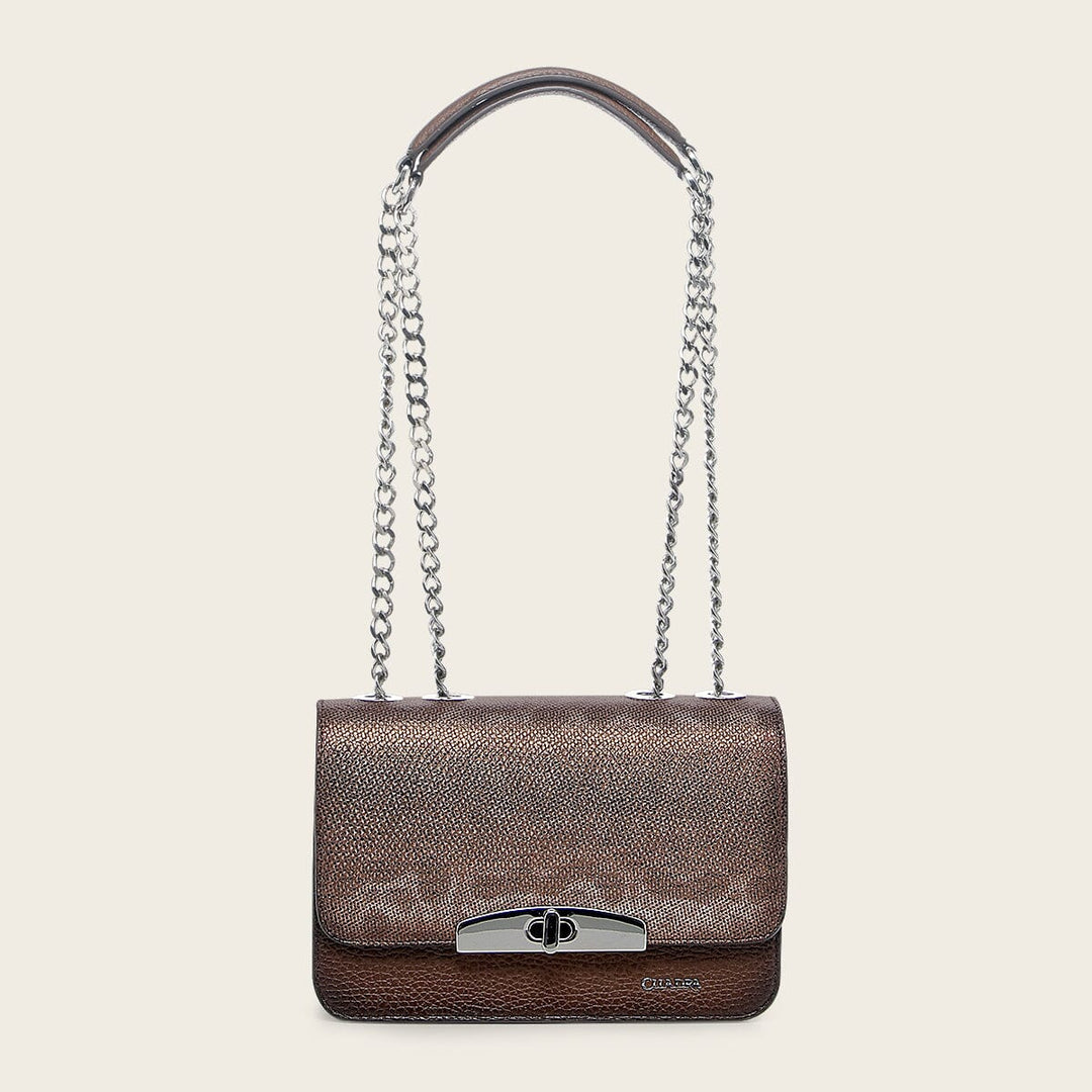 Crossbody mini en piel genuina de carunga para dama Bolsos y Maletas 