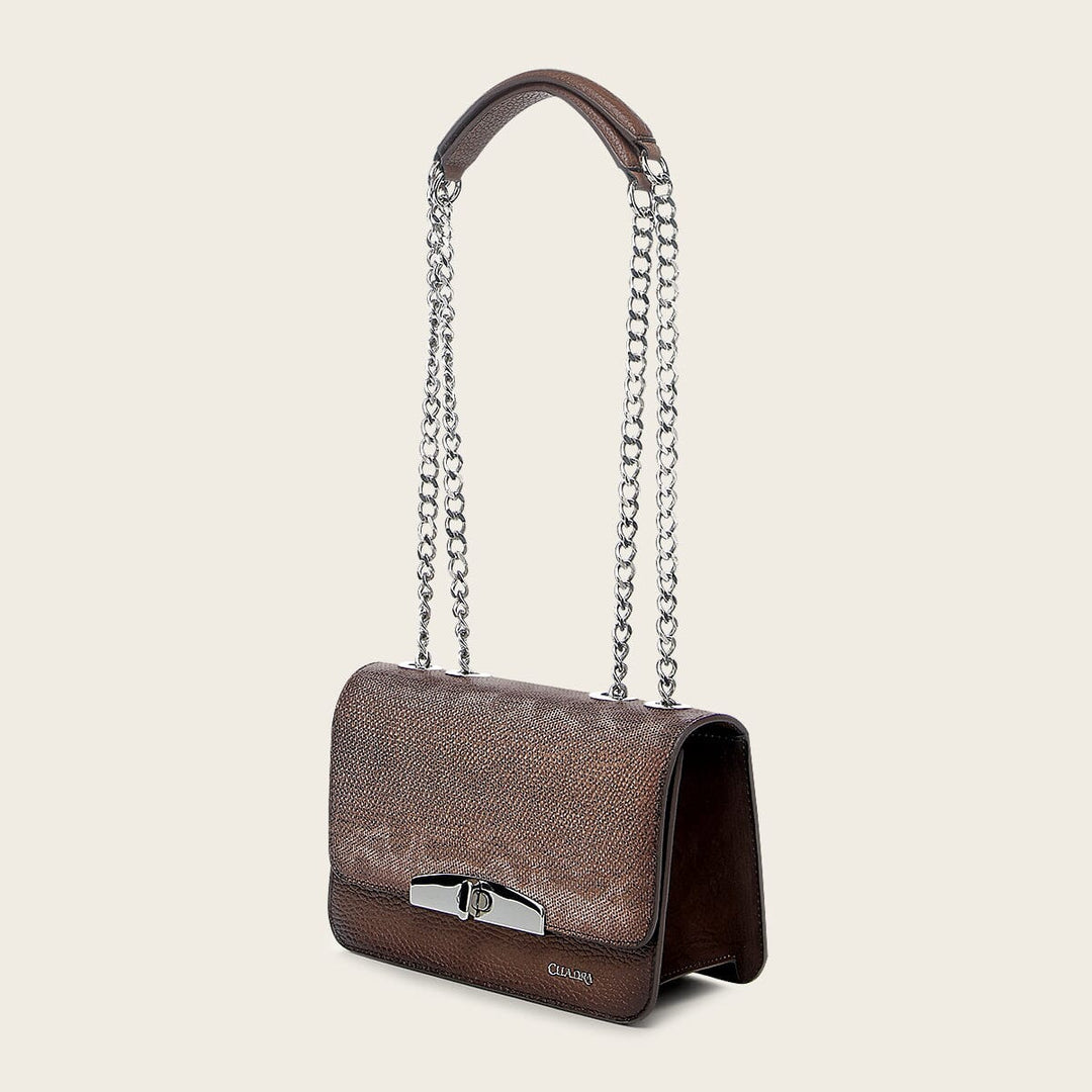 Crossbody mini en piel genuina de carunga para dama Bolsos y Maletas 