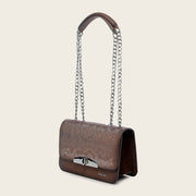 Crossbody mini en piel genuina de carunga para dama Bolsos y Maletas 