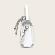 Crossbody en piel genuina de pitón para dama Bolsos y Maletas 