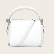 Crossbody en piel genuina de pitón para dama Bolsos y Maletas 