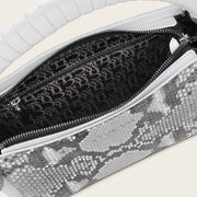 Crossbody en piel genuina de pitón para dama Bolsos y Maletas 