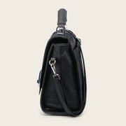 Bolso de mano en piel genuina de mantarraya para dama Bolsos y Maletas 