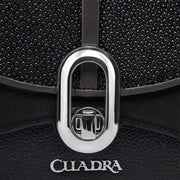 Bolso de mano en piel genuina de mantarraya para dama Bolsos y Maletas 