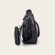 Crossbody en piel genuina de mantarraya para dama Bolsos y Maletas 