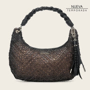 Bolso de hombro en piel genuina para dama Bolsos y Maletas 