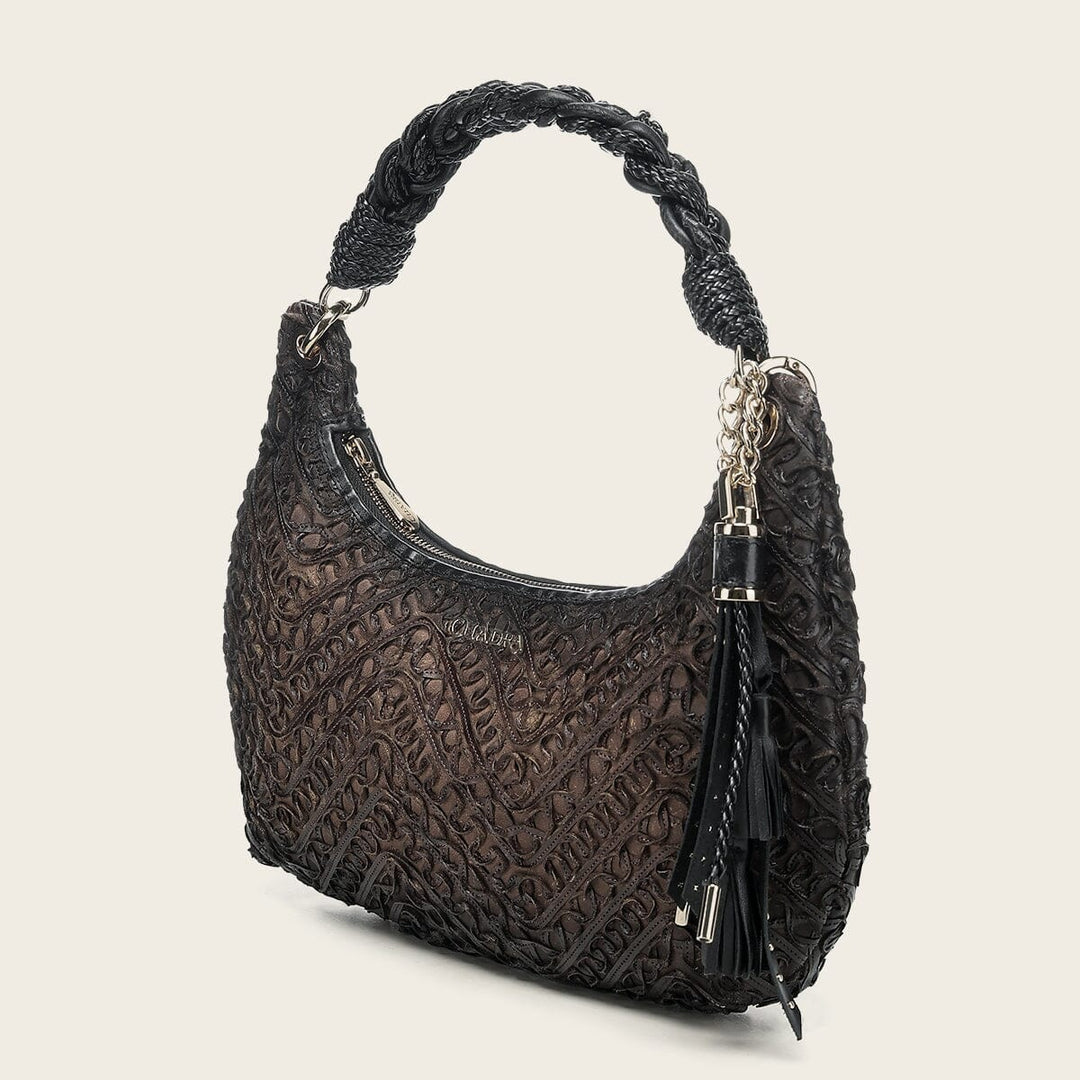 Bolso de hombro en piel genuina para dama Bolsos y Maletas 