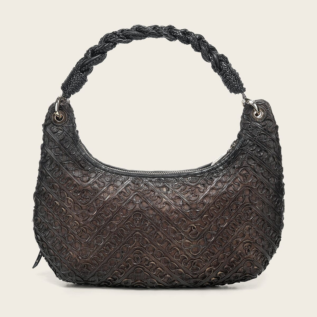 Bolso de hombro en piel genuina para dama Bolsos y Maletas 