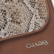 Bolso de hombro en piel genuina de pitón para dama Bolsos y Maletas 