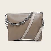 Bolso de hombro en piel genuina de ovino para dama Bolsos y Maletas 