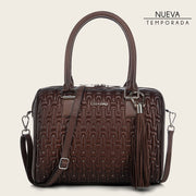 Bolso de hombro en piel genuina de cordero para dama Bolsos y Maletas 