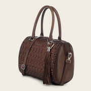 Bolso de hombro en piel genuina de cordero para dama Bolsos y Maletas 