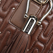 Bolso de hombro en piel genuina de cordero para dama Bolsos y Maletas 