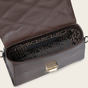 Bolso de mano en piel genuina de mantarraya para dama Bolsos y Maletas 