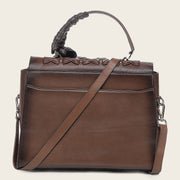 Bolso de mano en piel genuina para dama Bolsos y Maletas 