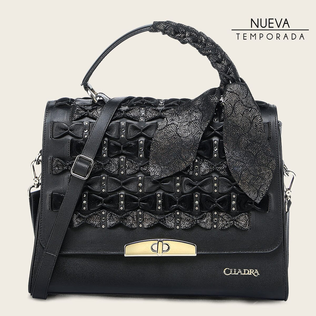 Bolso de mano en piel genuina para dama Bolsos y Maletas 