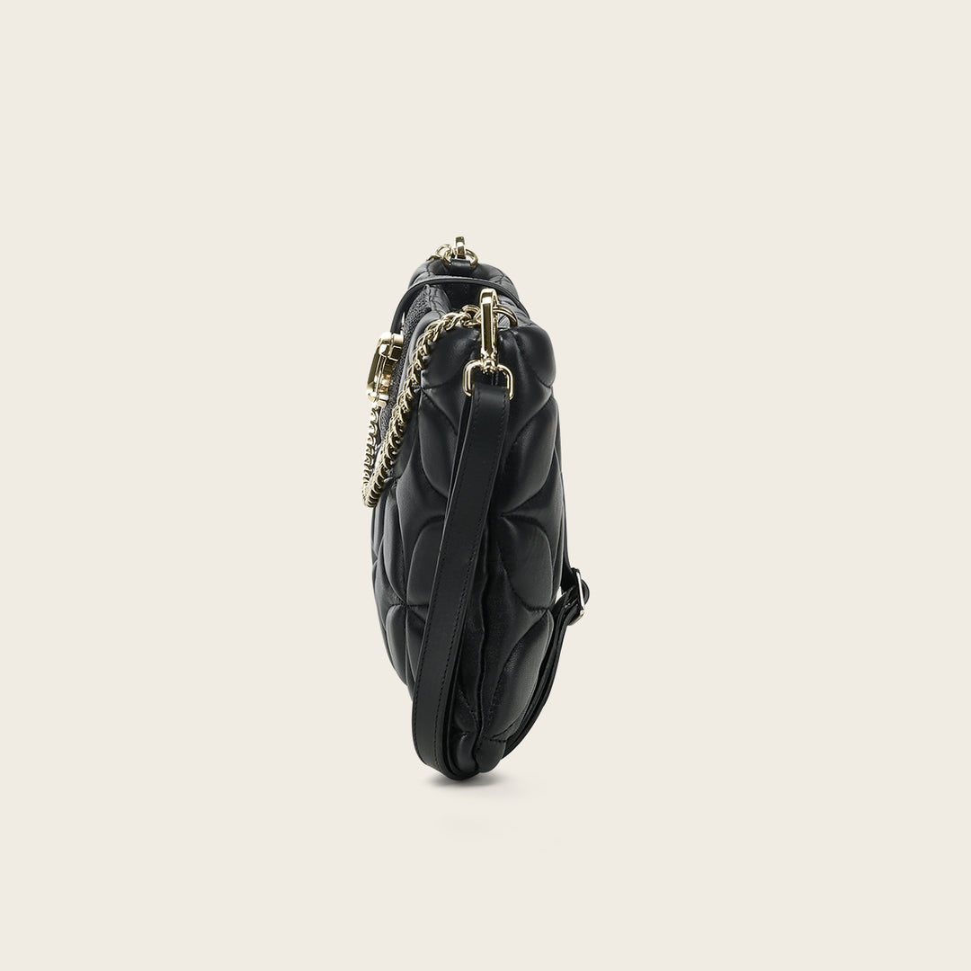 Crossbody en piel genuina de mantarraya para dama