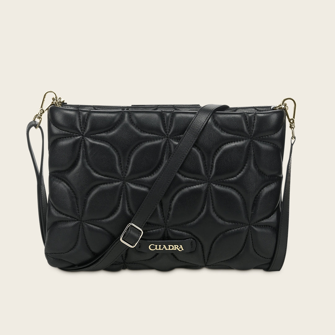 Crossbody en piel genuina de mantarraya para dama
