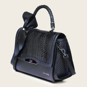 Bolso de mano en piel genuina para dama Bolsos y Maletas 