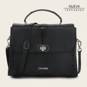 Bolso satchel en piel genuina de alligátor para dama Bolsos y Maletas 