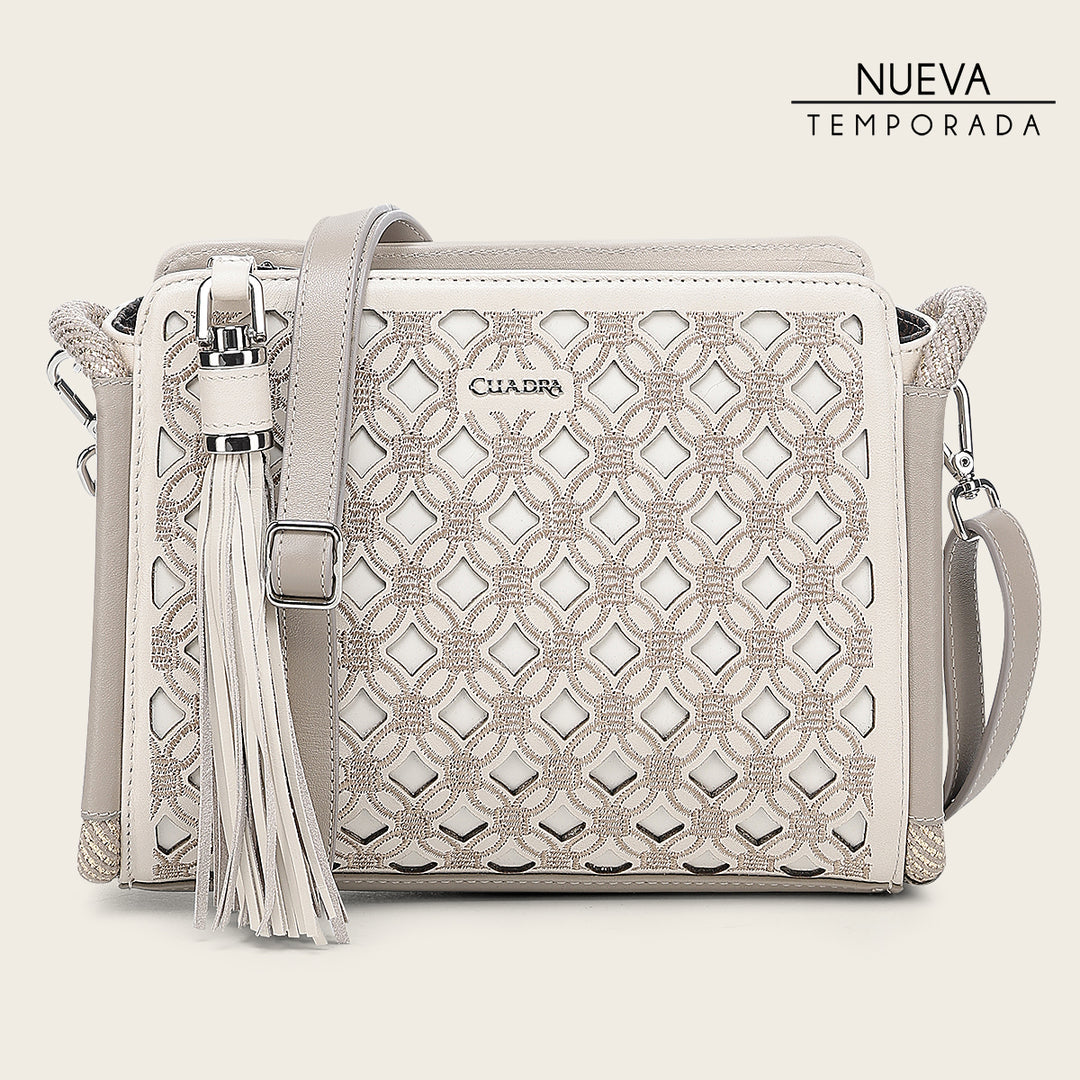 Crossbody en piel genuina para dama
