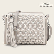 Crossbody en piel genuina para dama