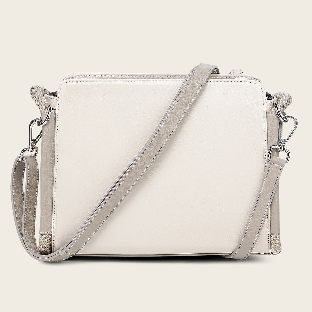 Crossbody en piel genuina para dama