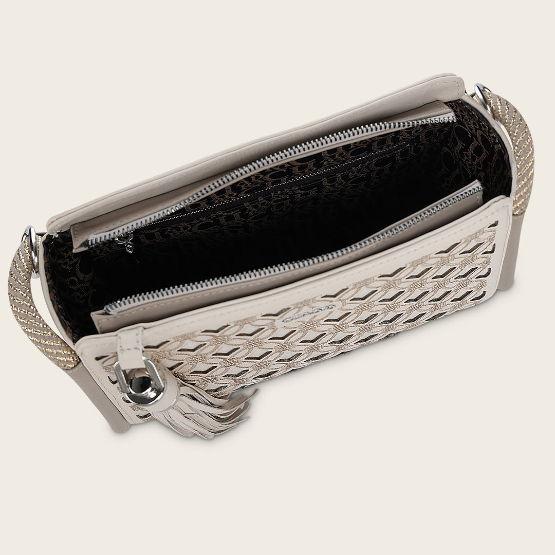 Crossbody en piel genuina para dama