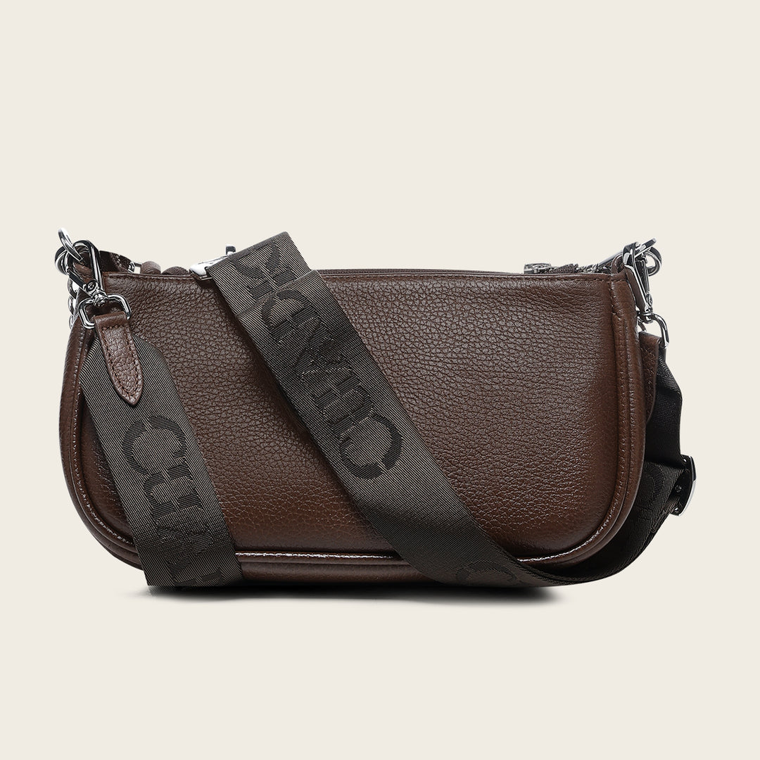 Crossbody en piel genuina para dama