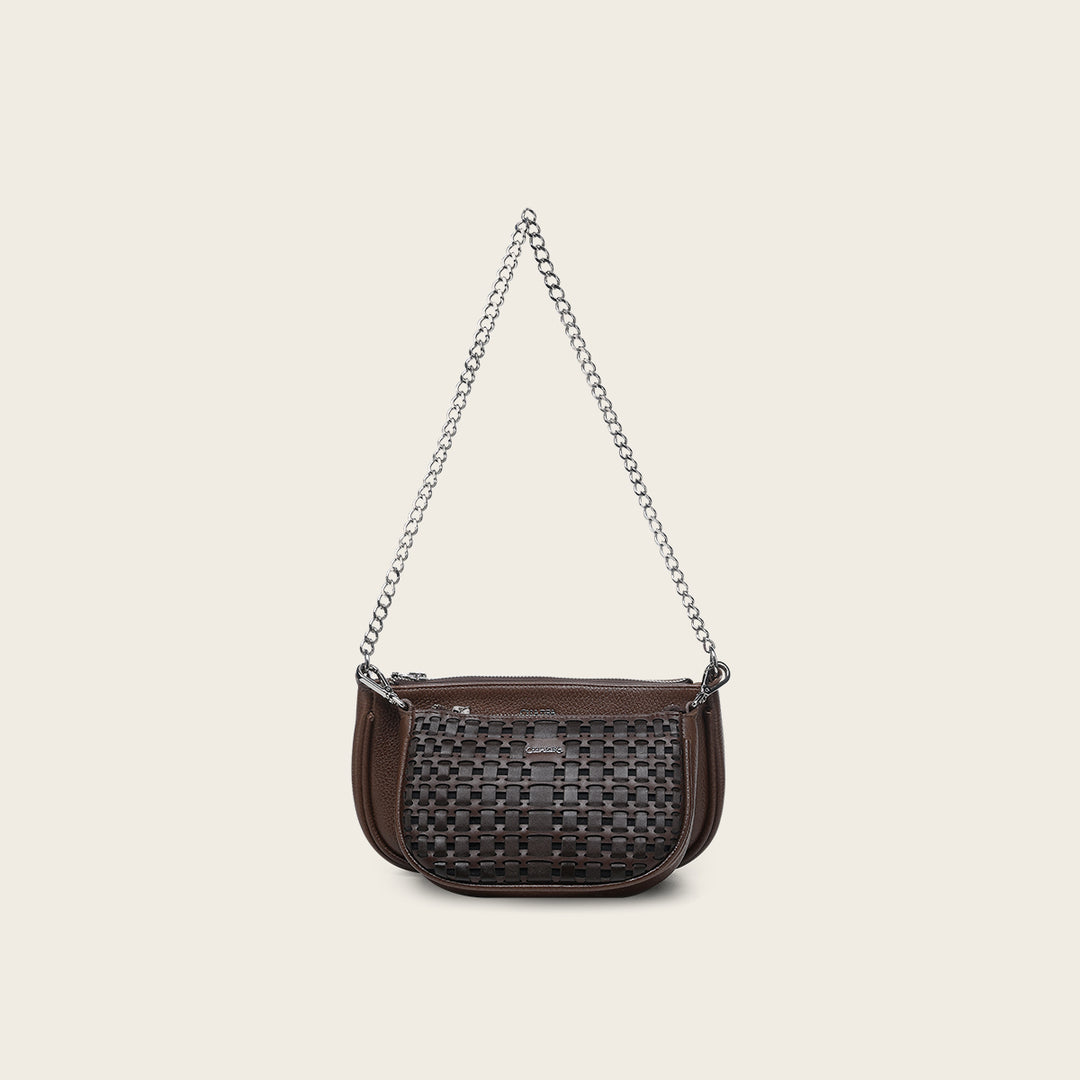 Crossbody en piel genuina para dama